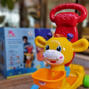 اسکوتر كودک 4 کاره مدل زرافه Giraffe Scooter 4 in 1 -اسباب بازی